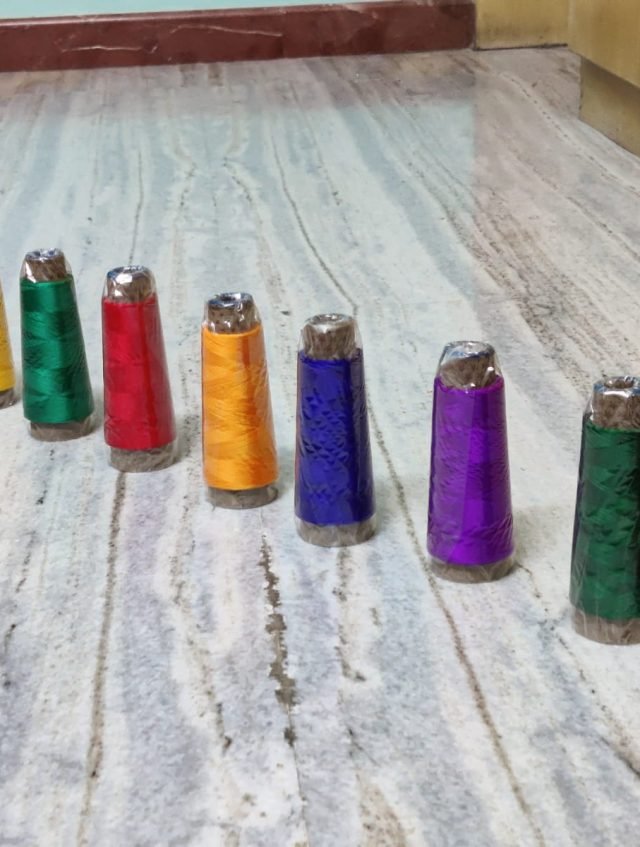 Dyed Silk Yarns