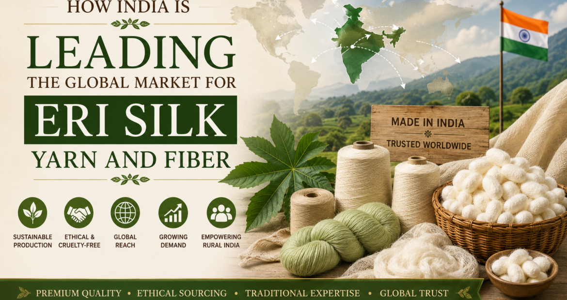 How India is Leading the Global Market for Eri Silk Yarn and Fiber How India is Leading the Global Market for Eri Silk Yarn and Fiber