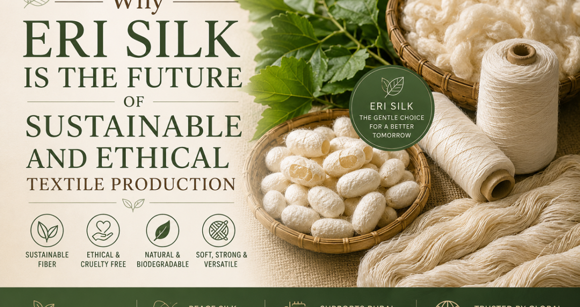 Why Eri Silk is the Future of Sustainable and Ethical Textile Production Why Eri Silk is the Future of Sustainable and Ethical Textile Production