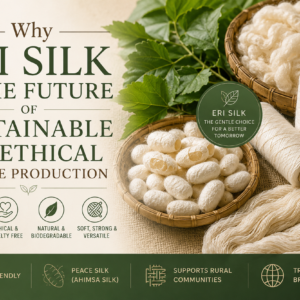 Why Eri Silk is the Future of Sustainable and Ethical Textile Production