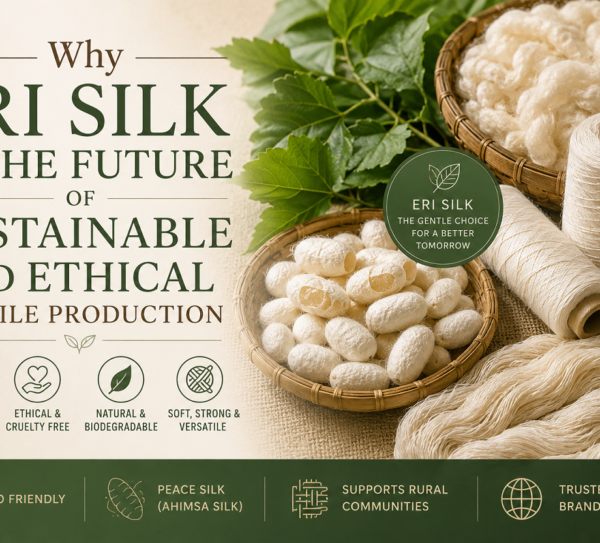 Why Eri Silk is the Future of Sustainable and Ethical Textile Production Why Eri Silk is the Future of Sustainable and Ethical Textile Production