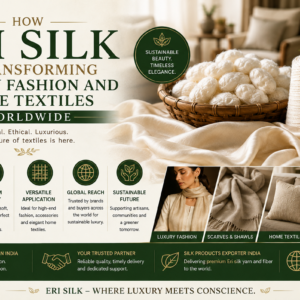 How Eri Silk is Transforming Luxury Fashion and Home Textiles Worldwide