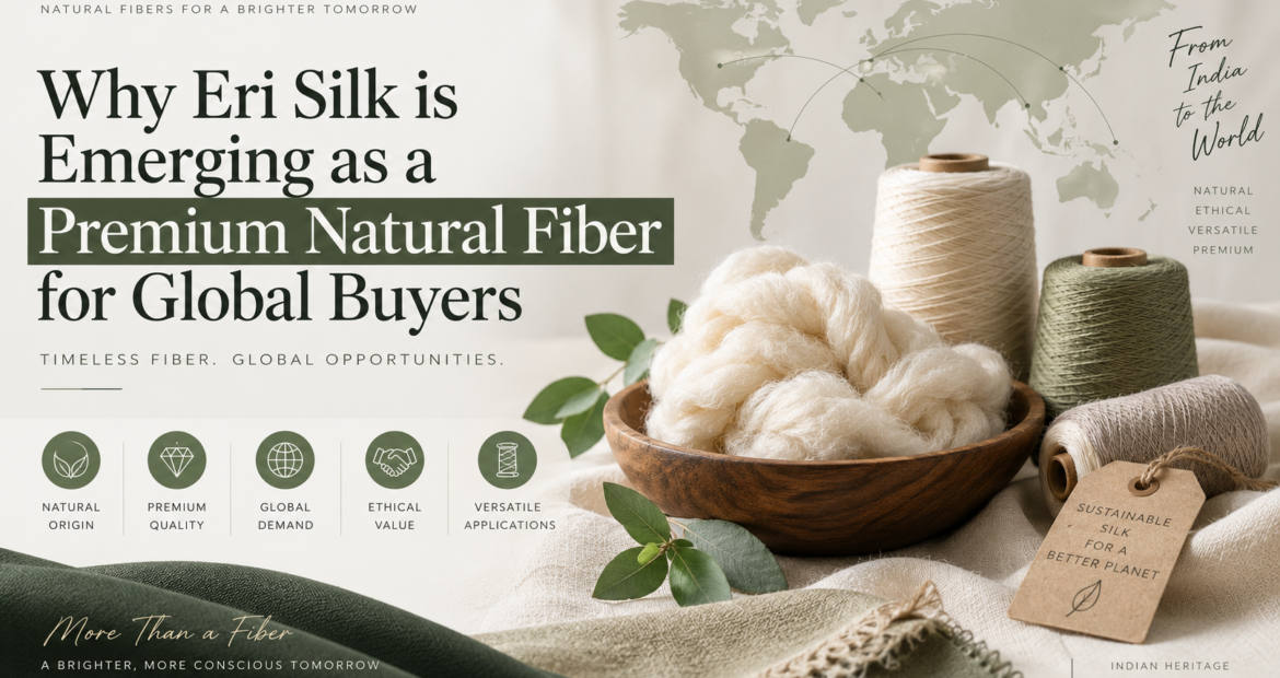 Why Eri Silk is Emerging as a Premium Natural Fiber for Global Buyers Why Eri Silk is Emerging as a Premium Natural Fiber for Global Buyers
